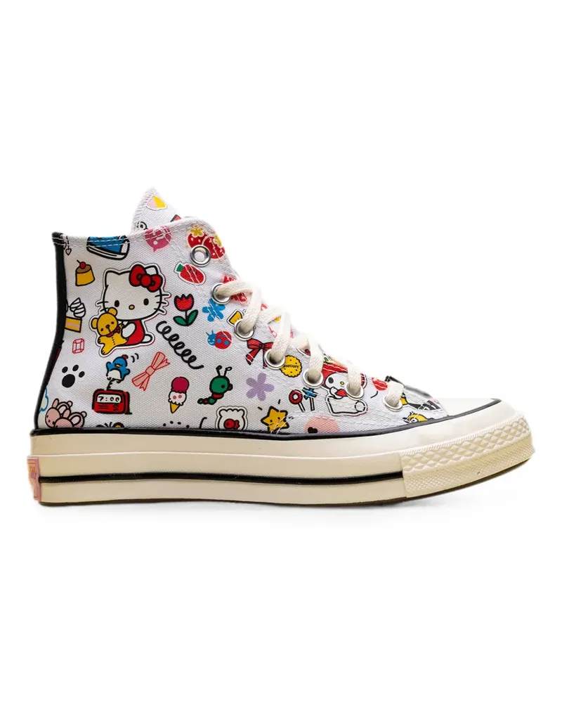 Converse x Hello Kitty And Friends Chuck 70 sticker-details lace-up sneakers - Weiß Weiß