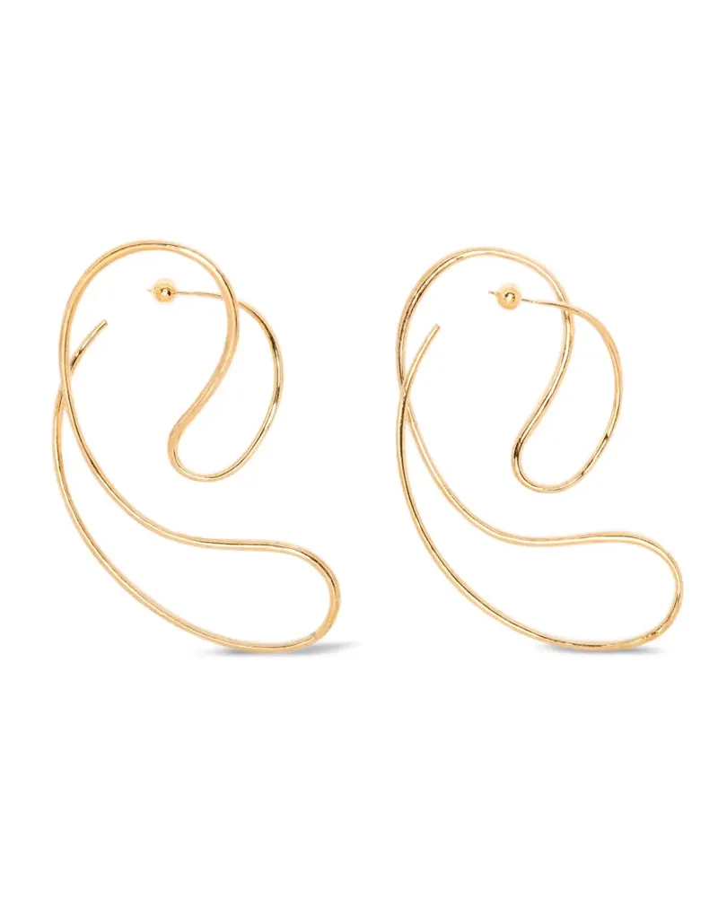 PANCONESI Hängeohrringe mit Kugeln - Gold Gold