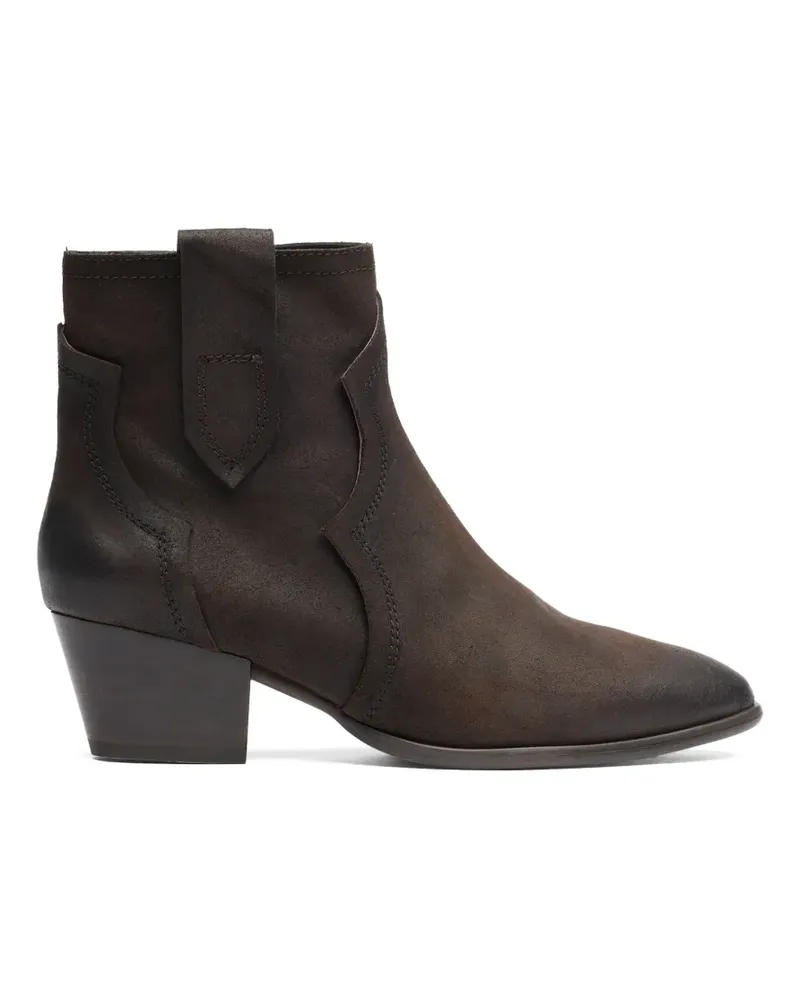 ash Flare Cowboystiefel aus Wildleder - Braun Braun