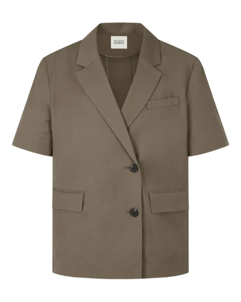 STUDIO TOMBOY Jacke mit kurzen Ärmeln - Braun Braun