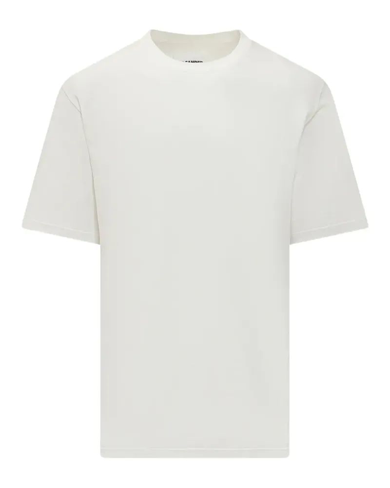 Jil Sander T-Shirt mit Logo-Print - Nude Nude