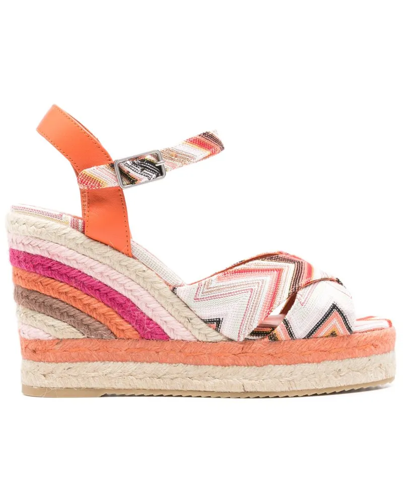 Missoni Gewebte Espadrilles - Orange Orange