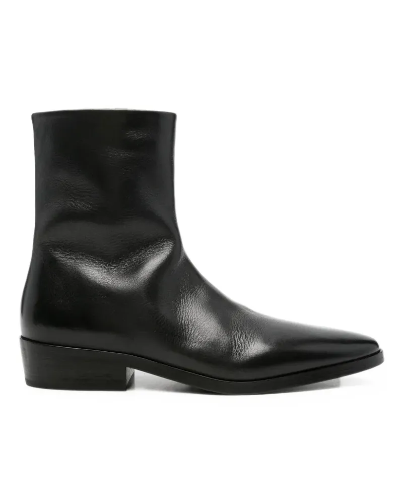 Marsèll side-zip leather ankle boots - Schwarz Schwarz