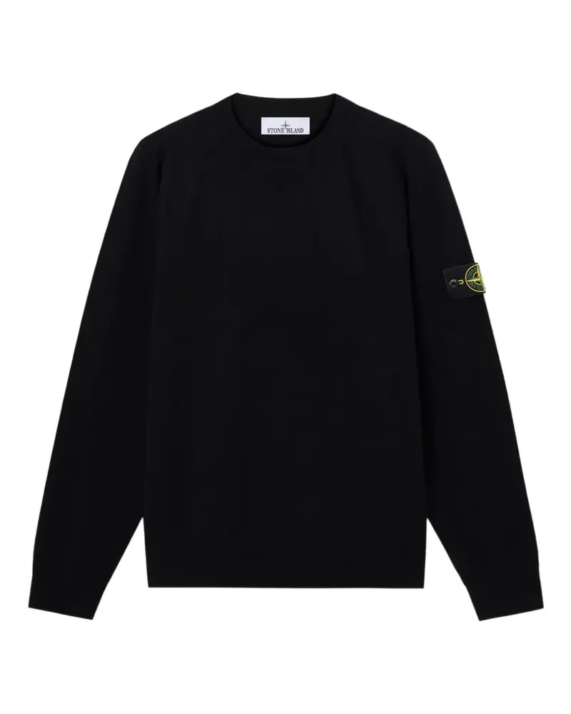 Stone Island Pullover mit Raglanärmeln - Schwarz Schwarz