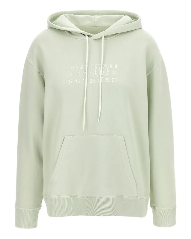 Maison Margiela Numeric Signature Hoodie - Grün Grün