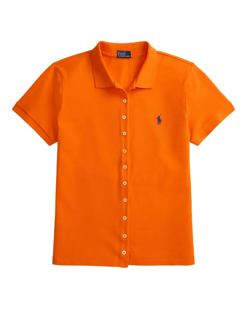 Ralph Lauren Poloshirt mit kurzen Ärmeln - Orange Orange