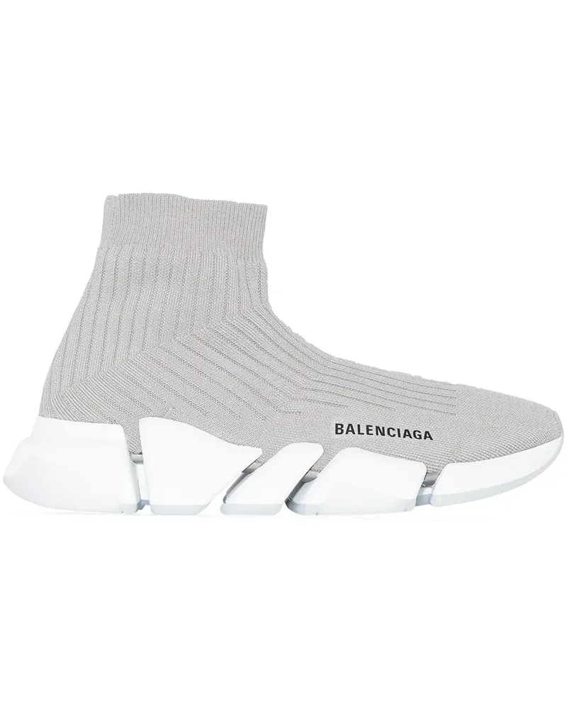 Balenciaga Speed.2 Sock-Sneakers - Grau Grau