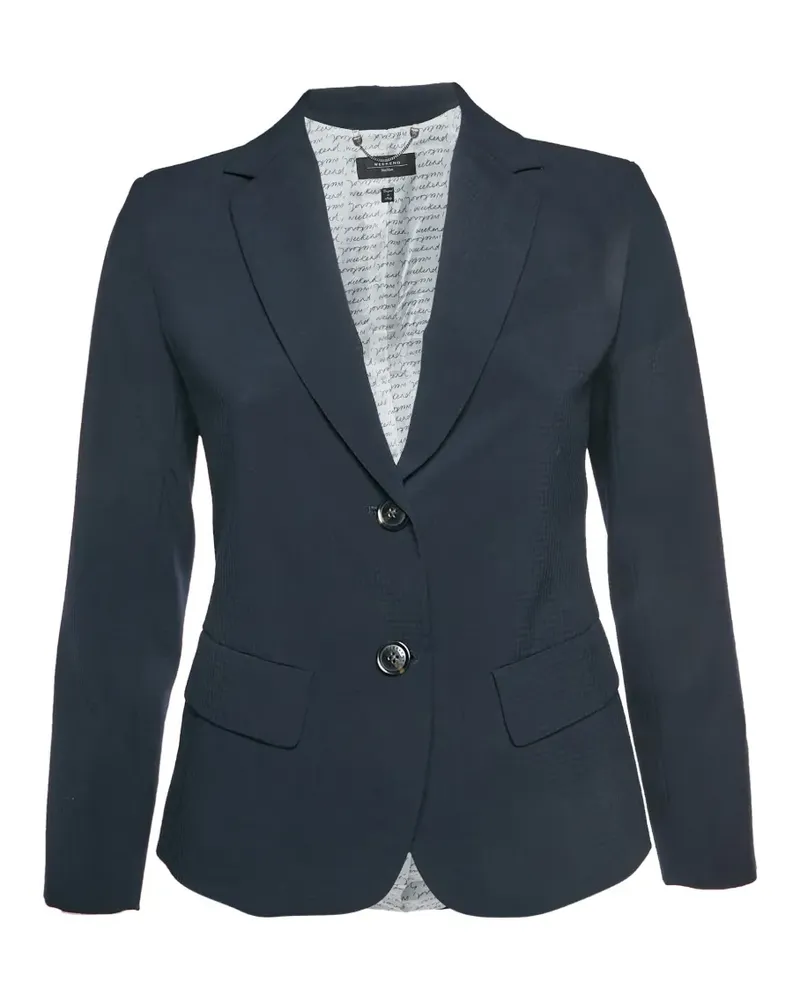 Max Mara single-breasted blazer - Blau Blau