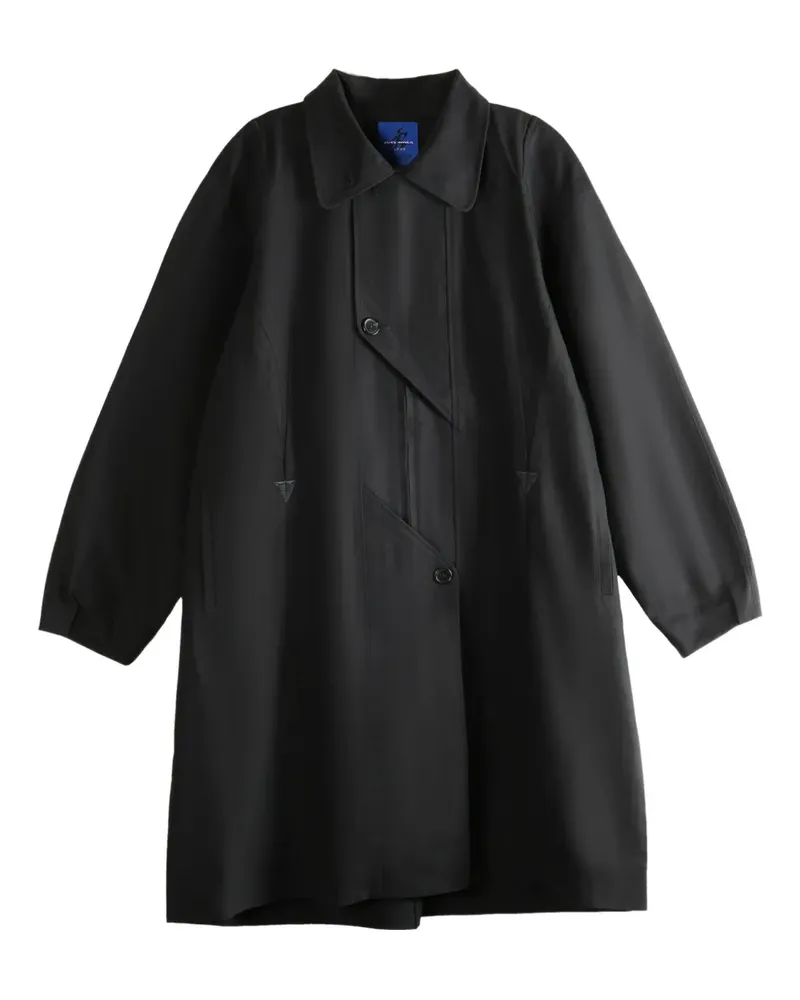 Asics x Satureja buttoned coat - Schwarz Schwarz