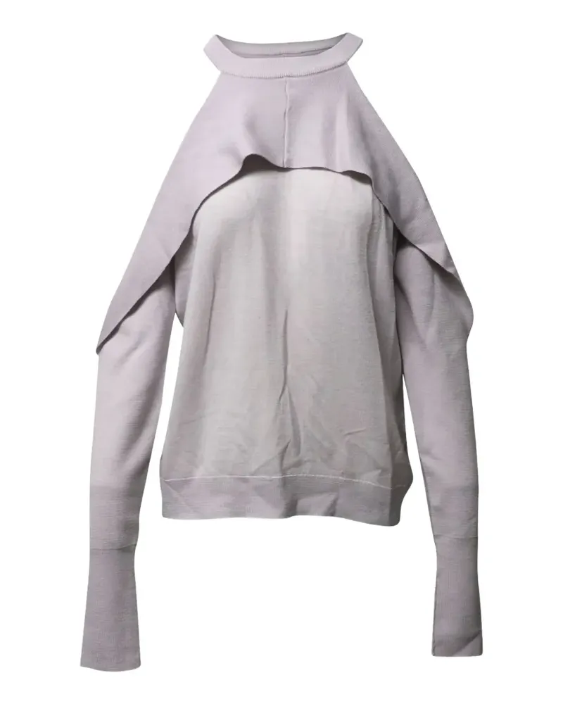 Dion Lee ruffle top - Grau Grau