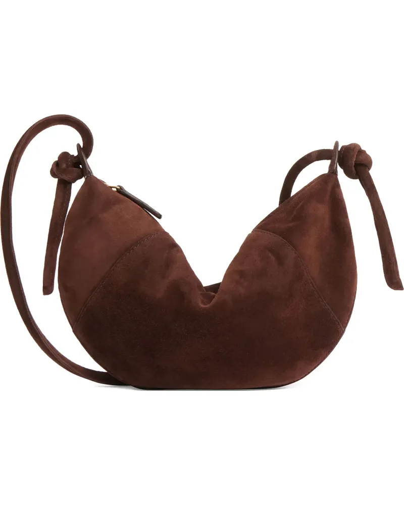 Mansur Gavriel Mini Fortuna Umhängetasche - Braun Braun