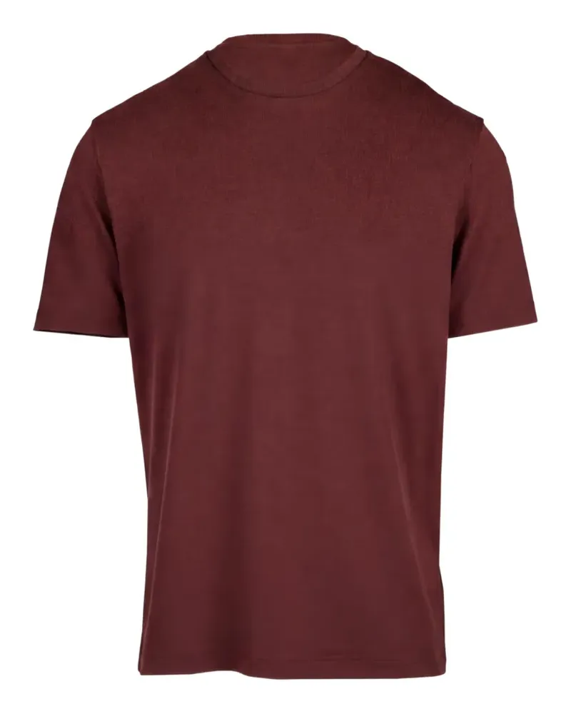 Maurizio Baldassari Linate T-Shirt mit rundem Ausschnitt - Braun Braun