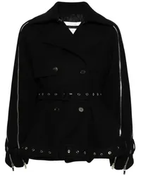 Rokh Jacke mit Reißverschlüssen Schwarz