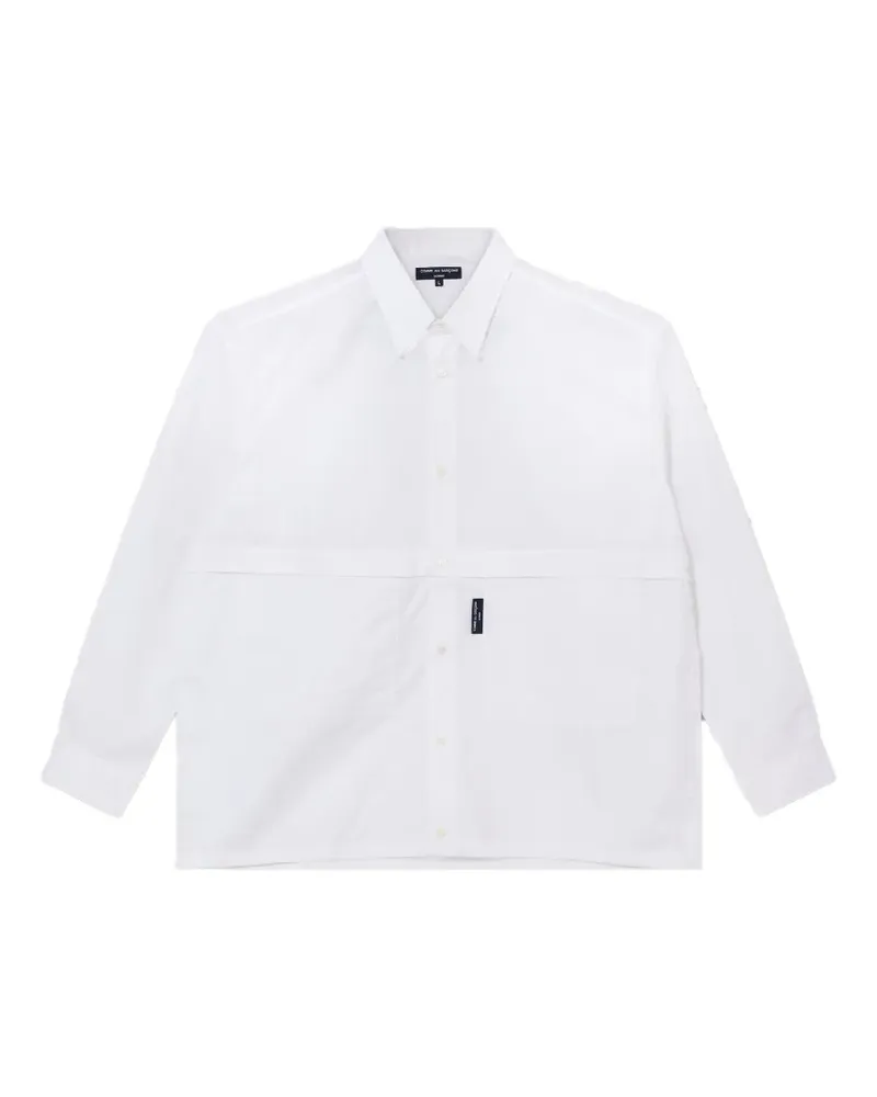 Comme des Garçons cotton concealed shirt - Weiß Weiß
