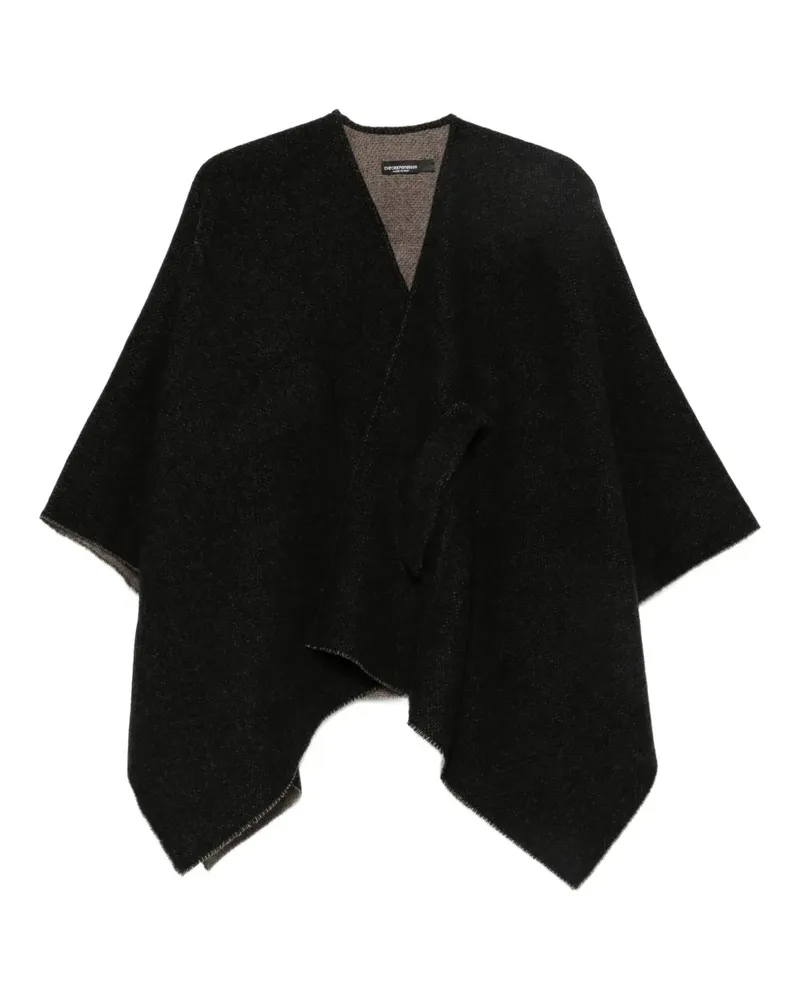 Emporio Armani Jacke aus Wolle - Schwarz Schwarz