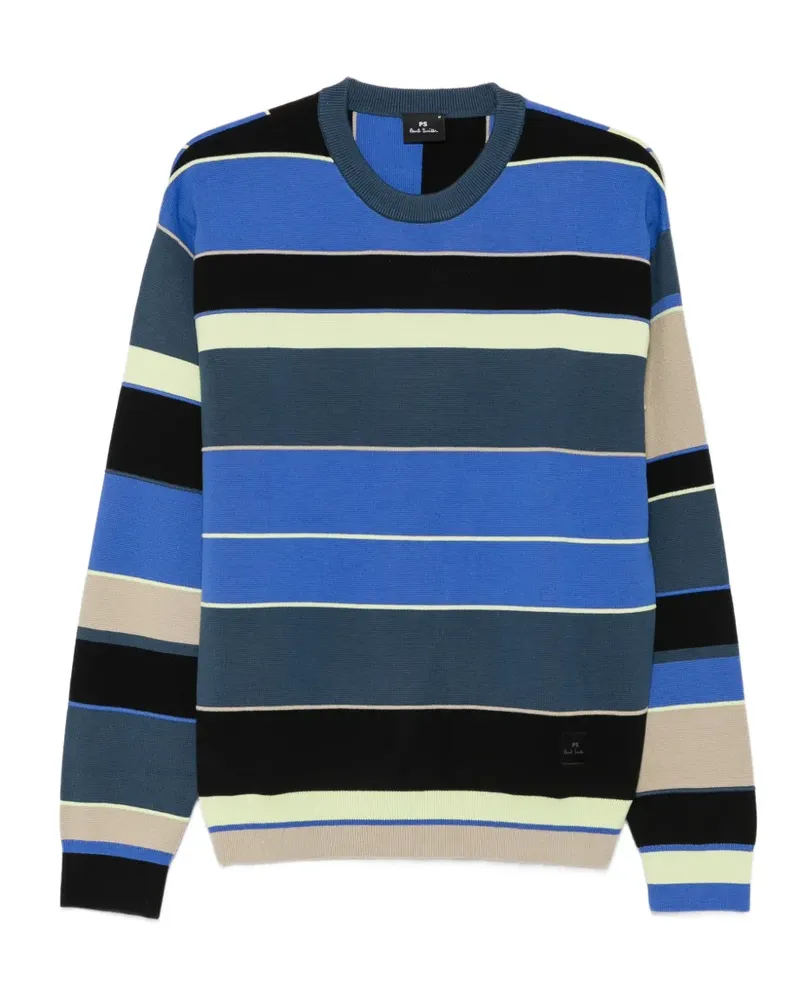 Paul Smith Gestreifter Pullover - Blau Blau