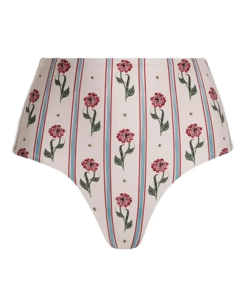 AGUA BENDITA Magenta Quebrada Bikinihöschen - Nude Nude