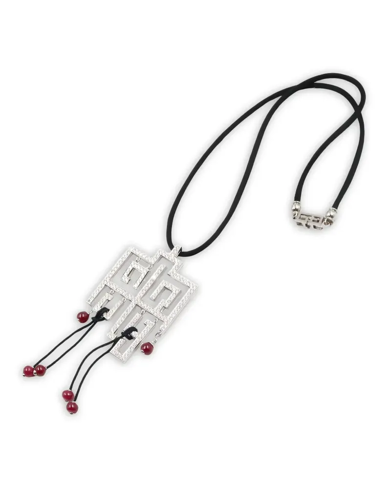 Cartier 2010s Wish Knot multi-stone necklace - Silber Silber