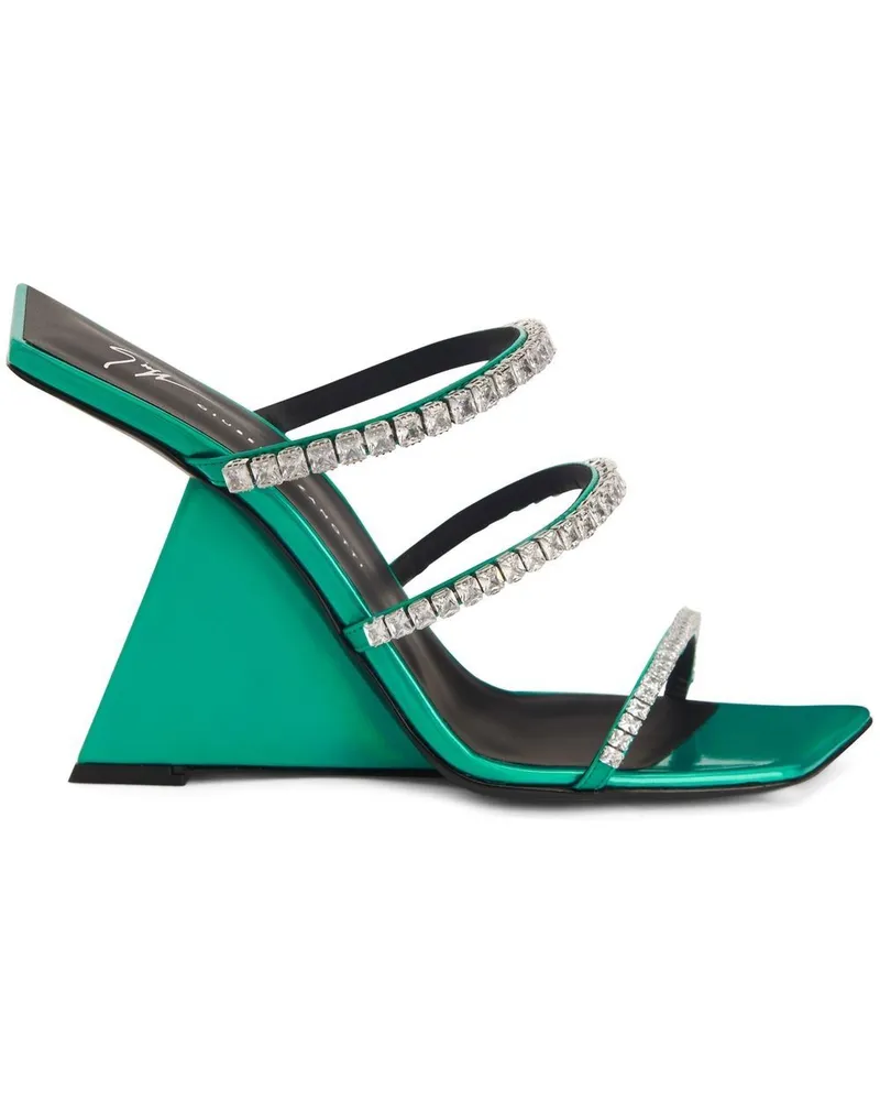 Giuseppe Zanotti Clarence Sandalen 105mm - Grün Grün