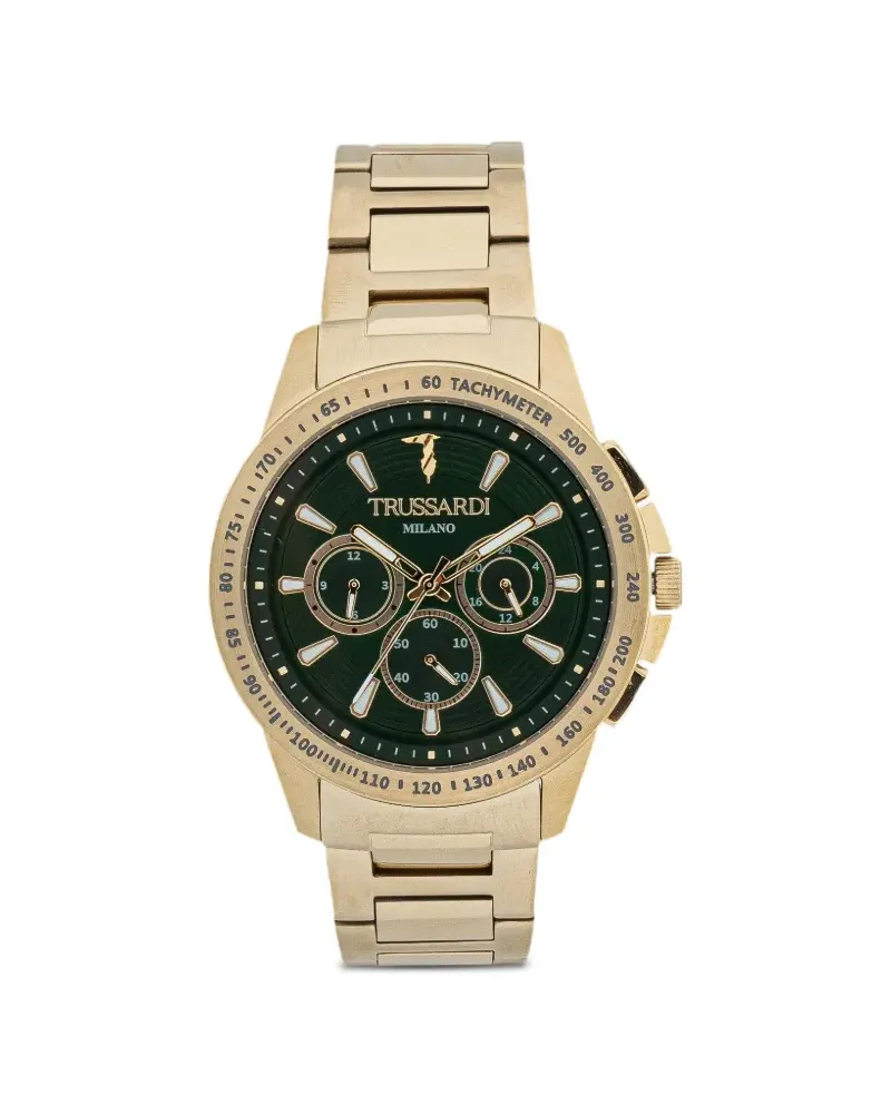 Trussardi T-Hawk 44mm - Gold Gold