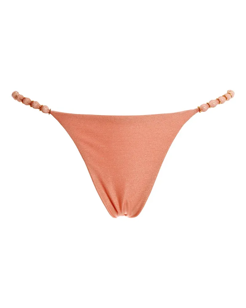 AGUA BENDITA Bikini mit Perlenriemen - Rosa Rosa