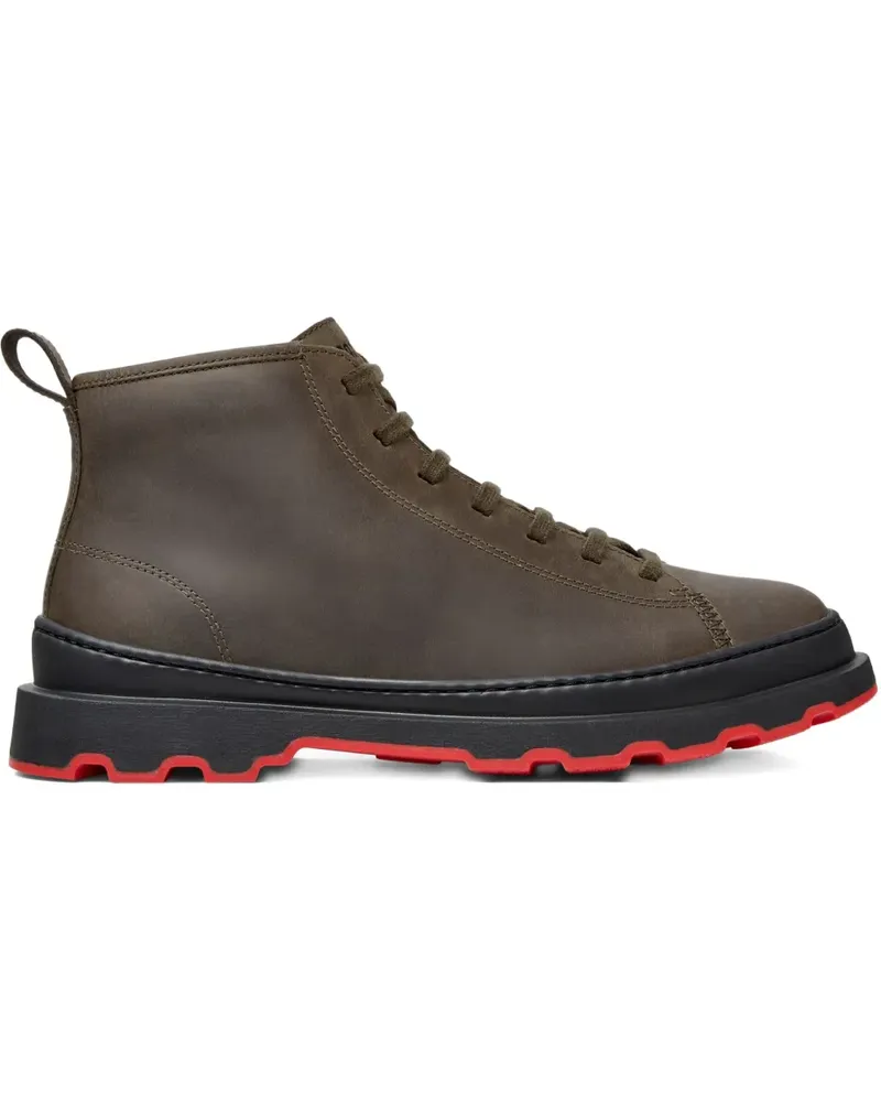 Camper Brutus Schnürstiefel - Grün Grün