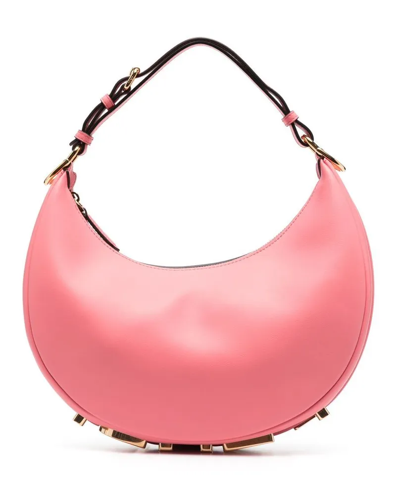 Fendi Kleine graphy Schultertasche - Rosa Rosa