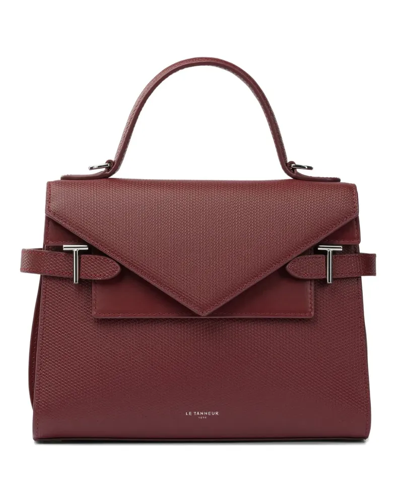 Le Tanneur Mittelgroßer Emilie Tote Bag mit Doppelklappe - Braun Braun
