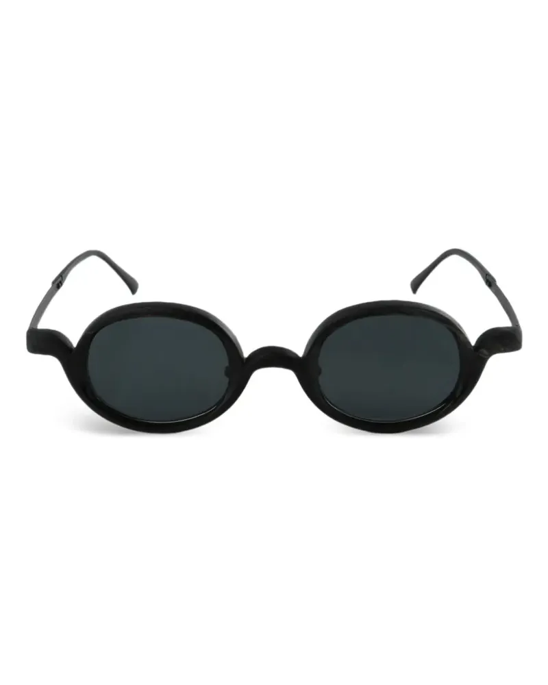 RIGARDS round-frame sunglasses - Schwarz Schwarz