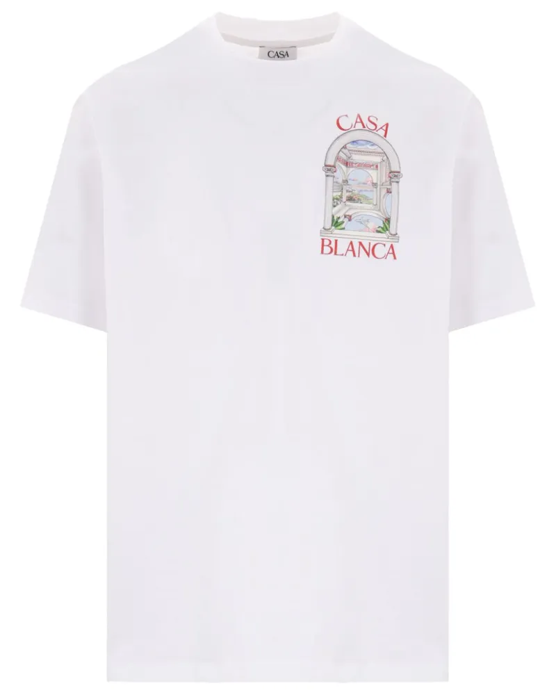 Casablanca Paris Le Passage T-Shirt - Weiß Weiß
