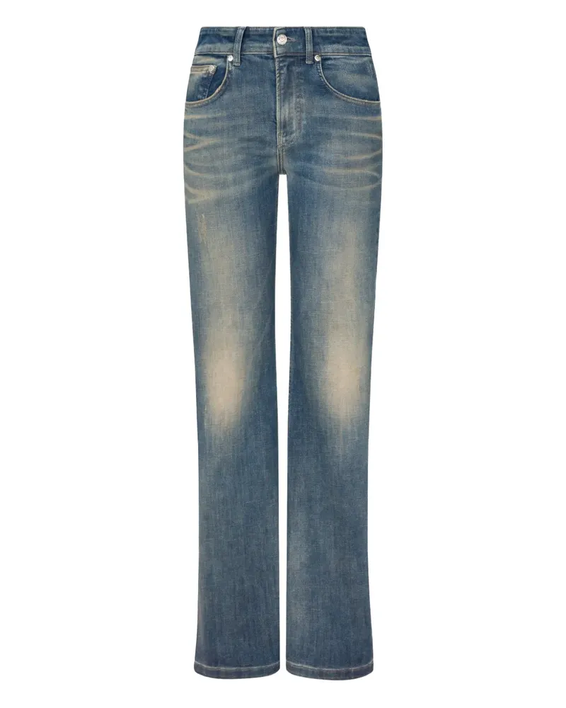 Moschino Schlagjeans im Five-Pocket-Design - Blau Blau