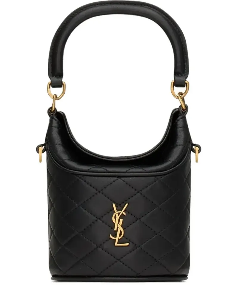 Saint Laurent Gaby quilted mini bag - Schwarz Schwarz