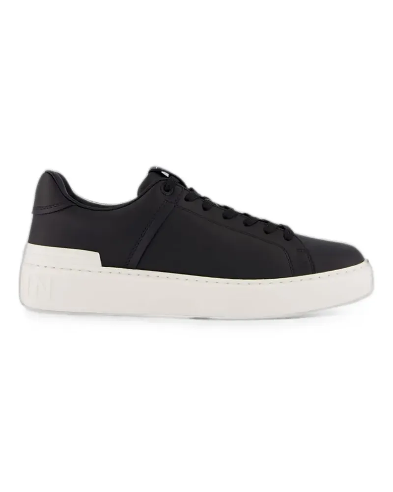 Balmain B-Court leather sneakers - Schwarz Schwarz