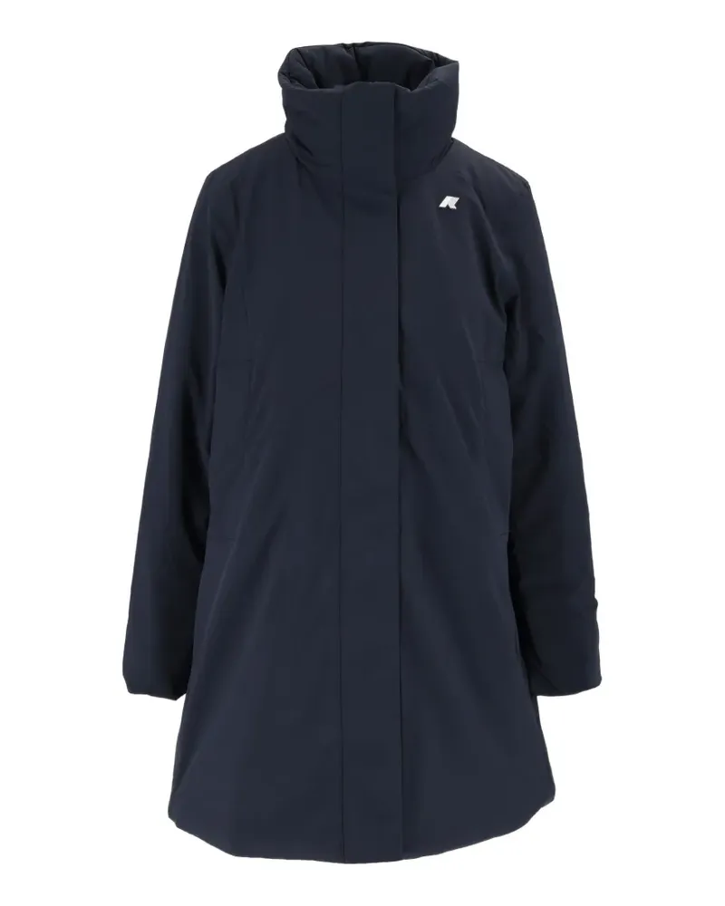K-Way Marla St Warm Parka mit Logo - Blau Blau