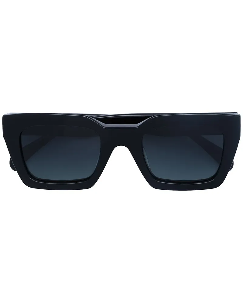 Anine Bing Eckige Indio Sonnenbrille - Schwarz Schwarz