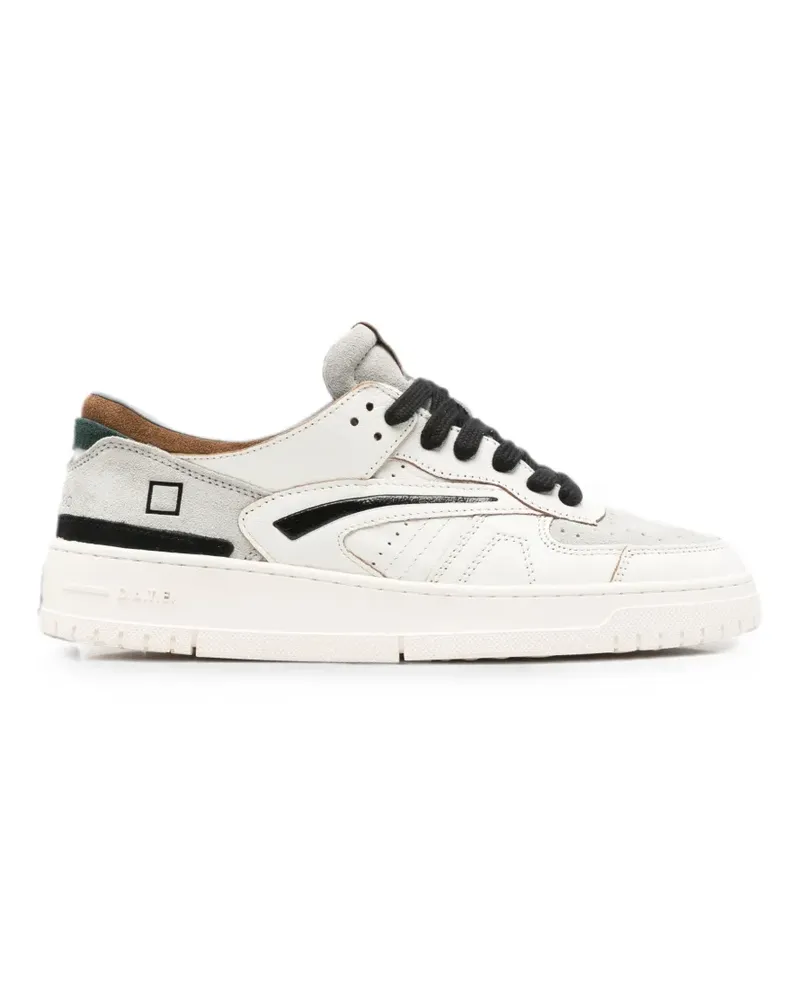 D.A.T.E. Torno panelled sneakers - Nude Nude