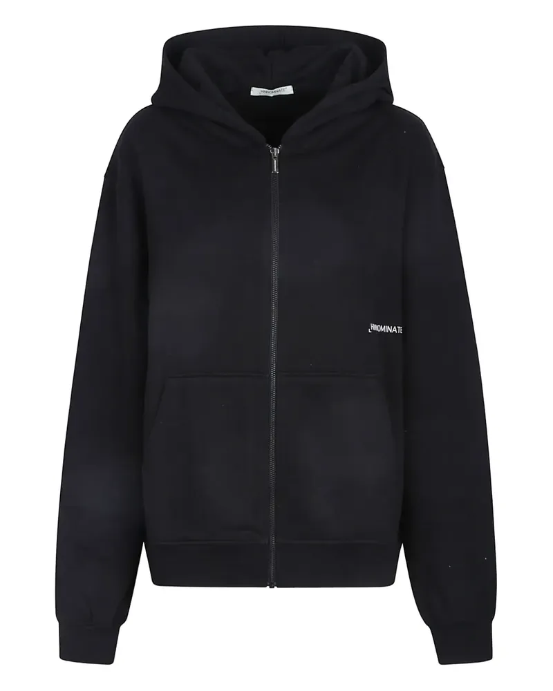 HINNOMINATE zip-up hooded sweatshirt - Schwarz Schwarz