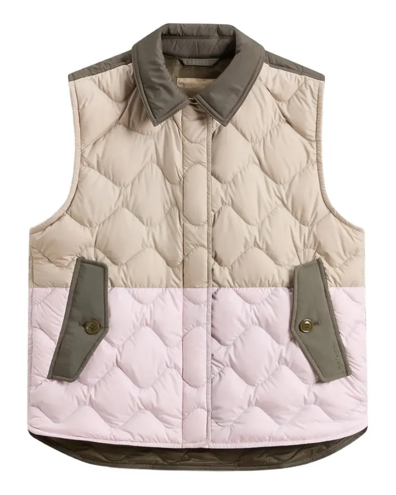 Woolrich Gesteppte Heritage Weste - Grün Grün