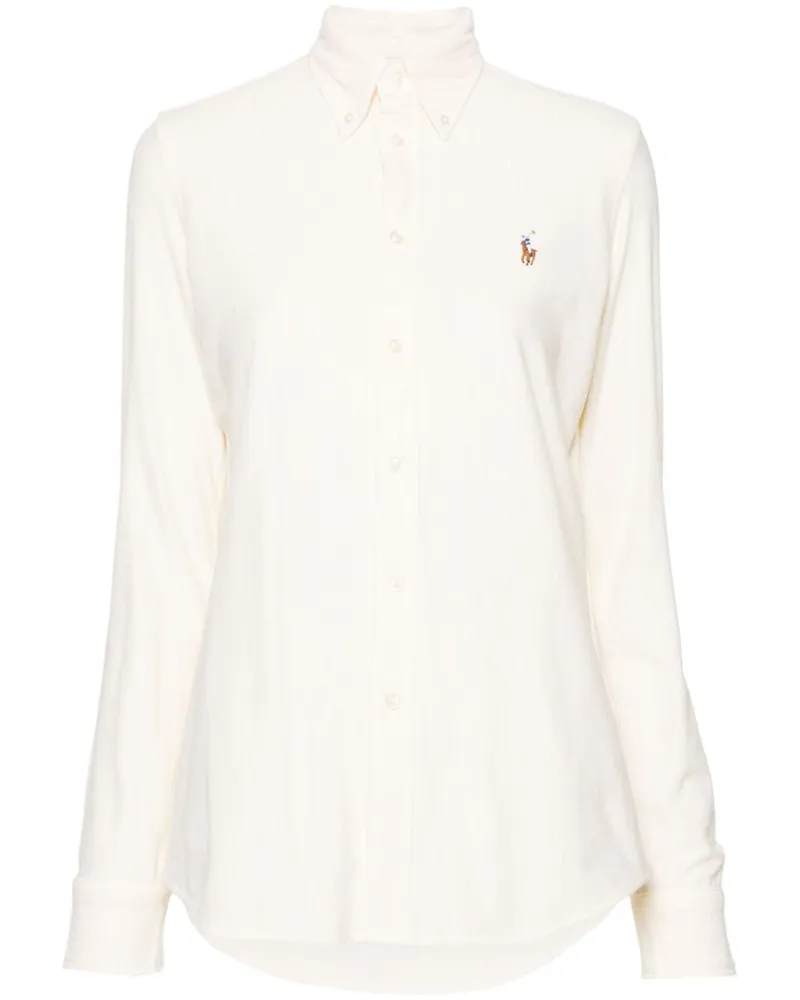 Ralph Lauren Hemd mit Polo Pony-Stickerei - Gelb Gelb