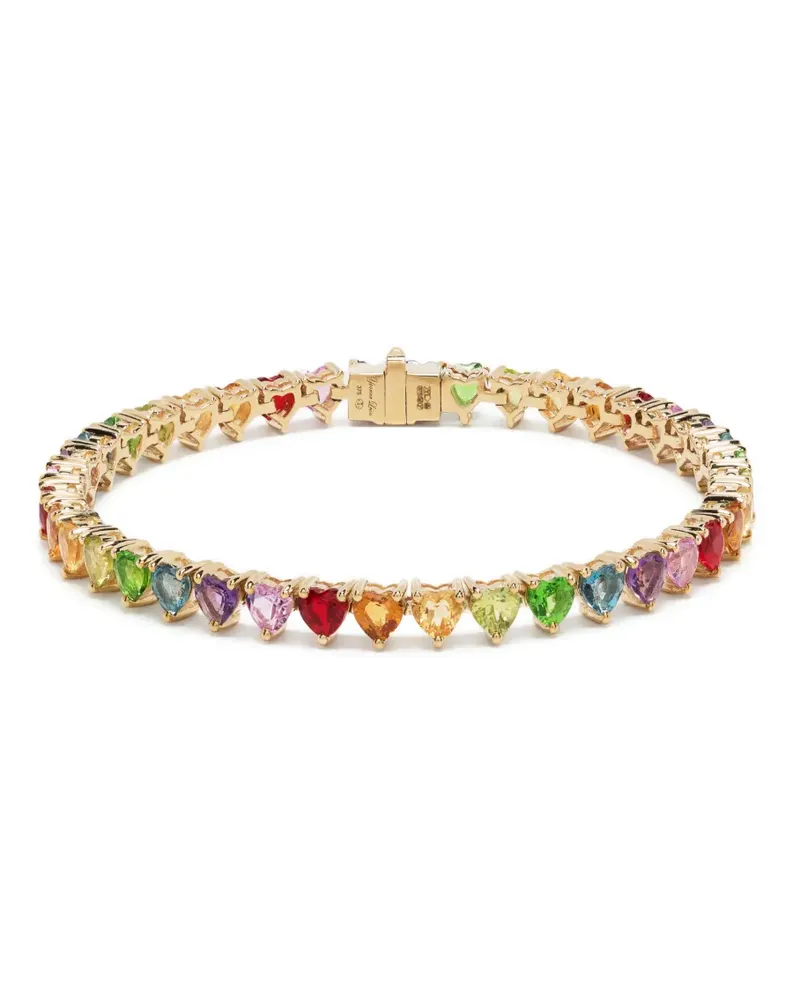 Yvonne Léon 9kt Eternity Gelbgoldarmband Gold