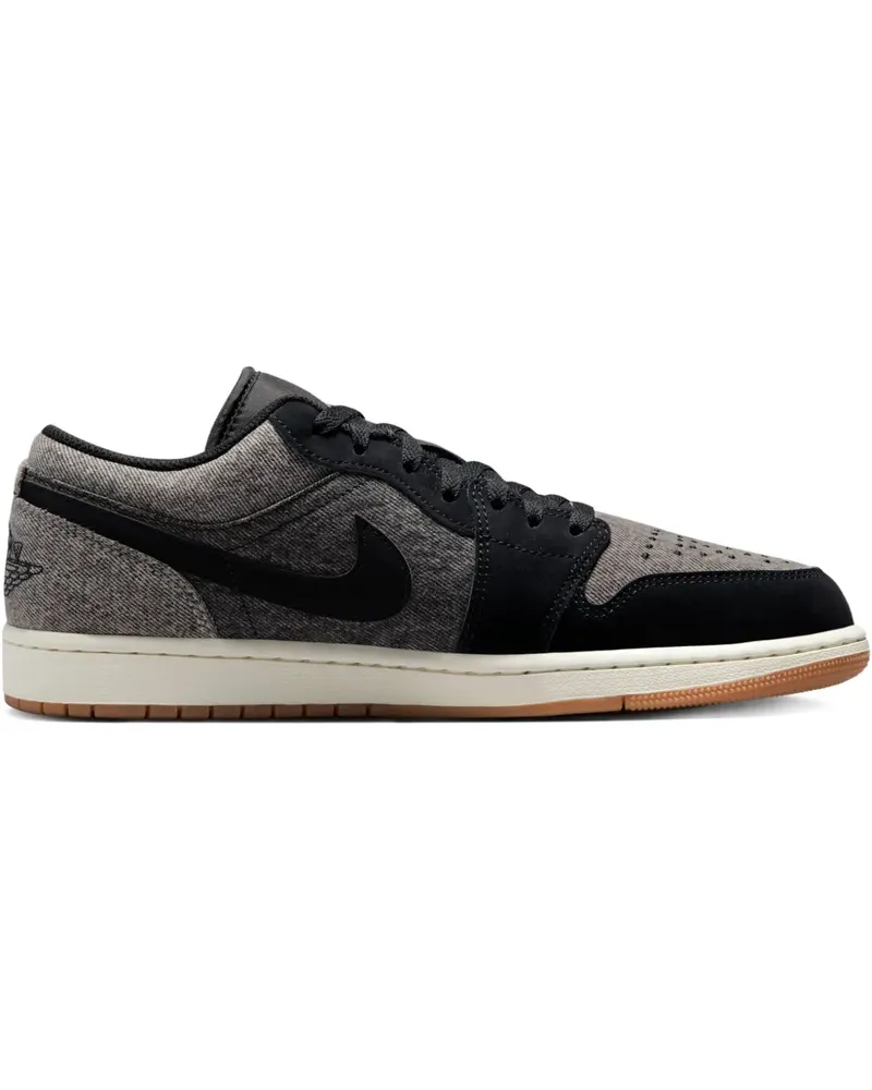 Jordan Air  Retro 1 Low SE "Black Denim" Sneakers - Schwarz Schwarz