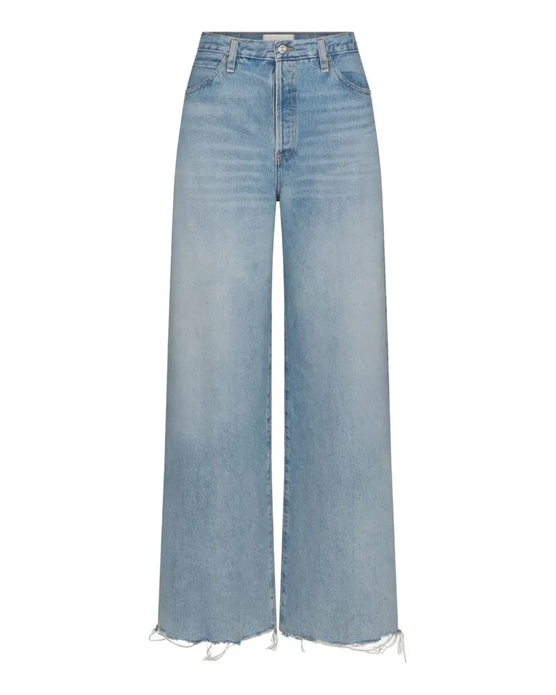 Frame Denim Collegiate Jeans mit ausgefranstem Saum - Blau Blau