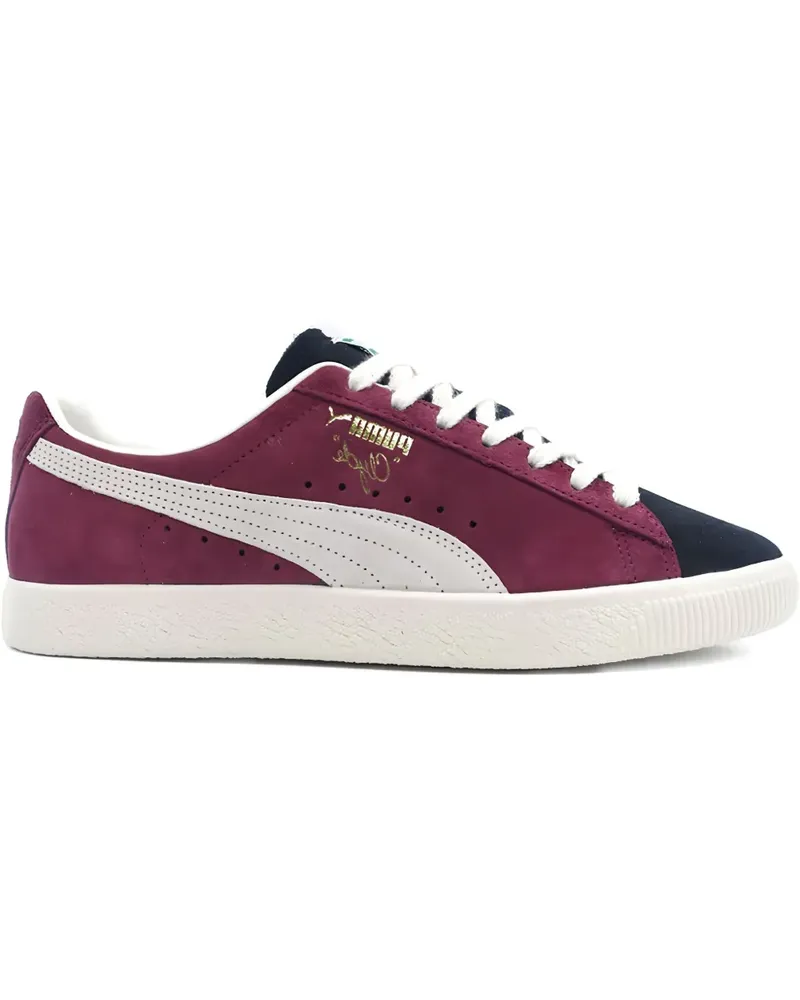 Puma Clyde OG Sneakers mit Einsätzen - Violett Violett