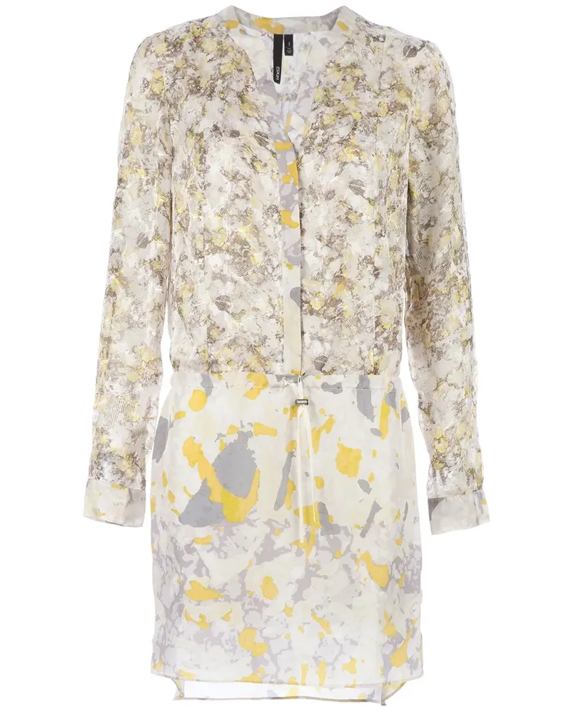 Edun printed shirt dress - Gelb Gelb
