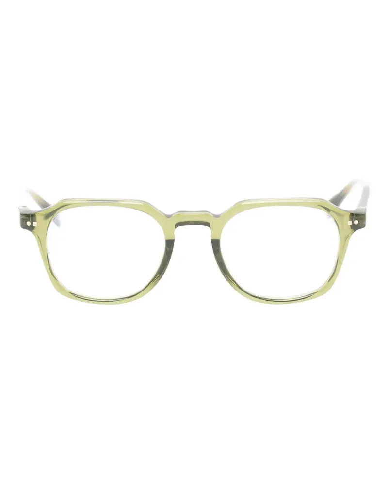 Jacquemus Brille mit eckigem Gestell - Grün Grün