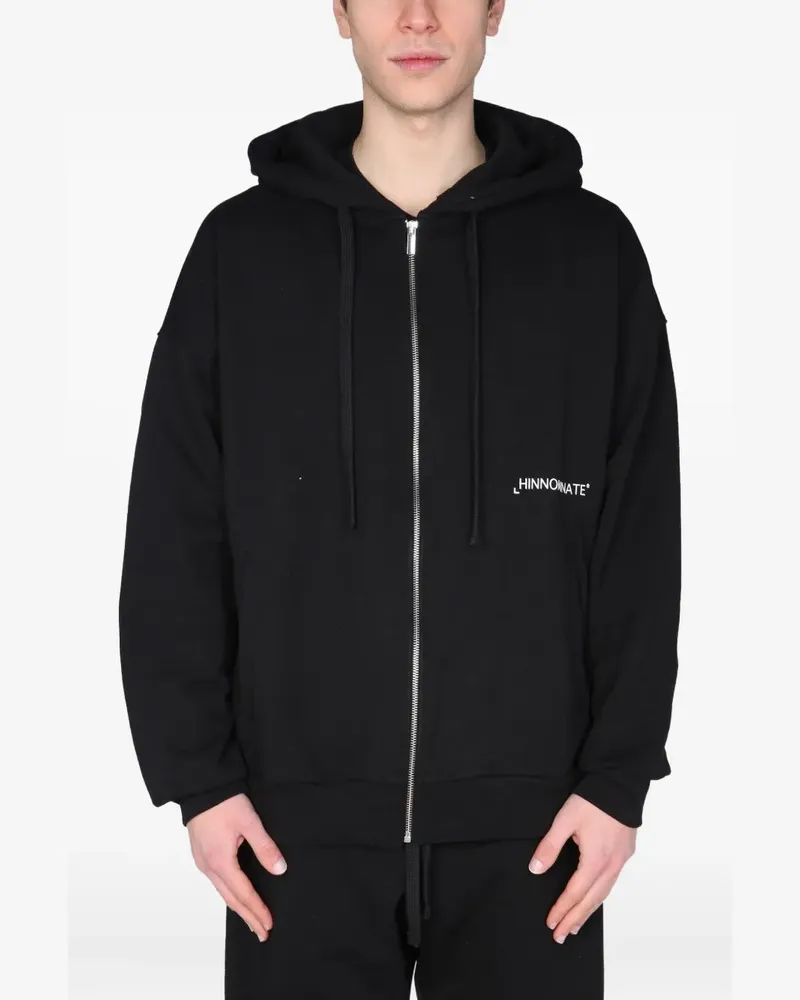 HINNOMINATE zip hooded sweatshirt - Schwarz Schwarz