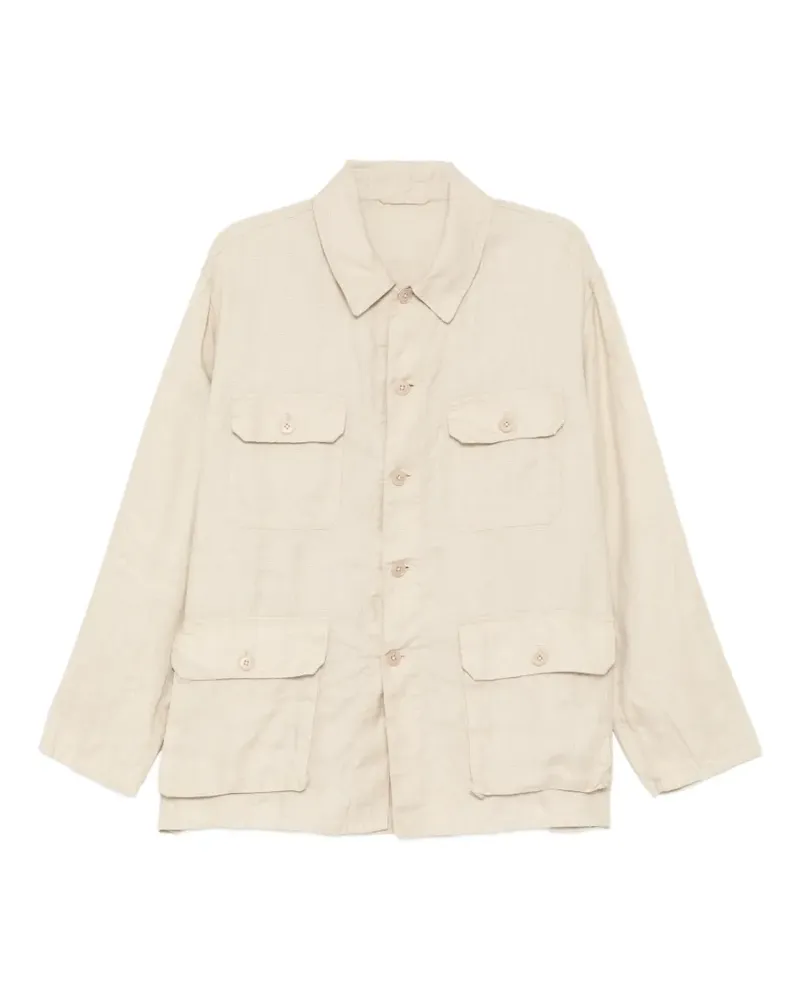 Kaptain Sunshine Jacke mit Klappentaschen - Nude Nude