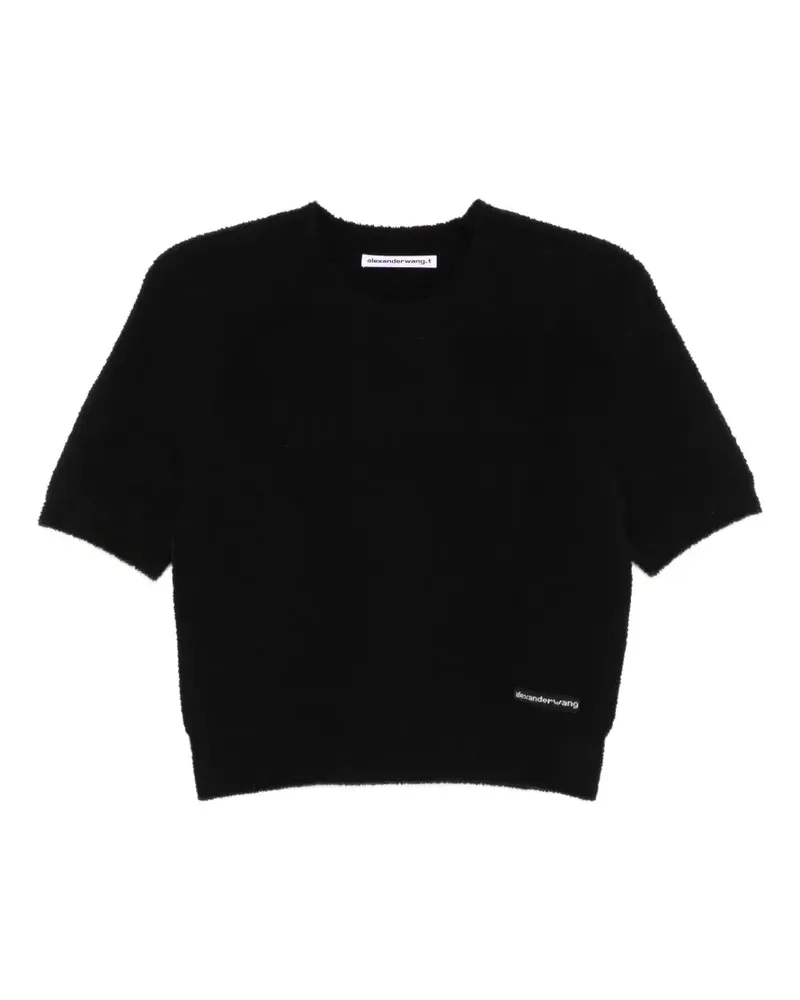 Alexander Wang short sleeve top - Schwarz Schwarz