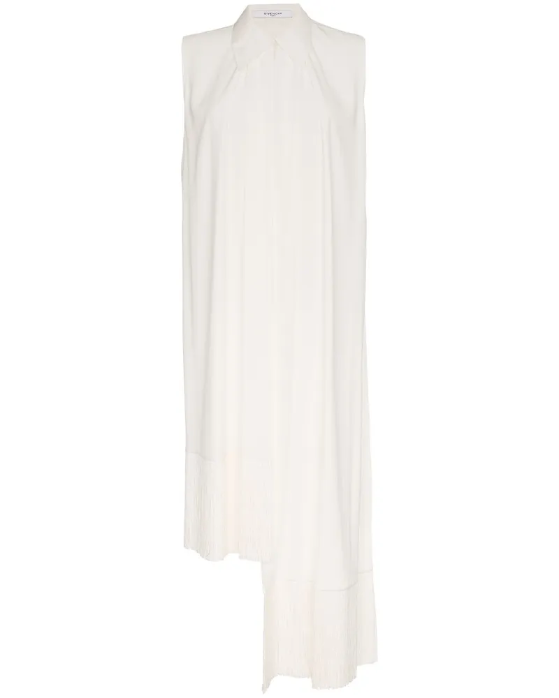 Givenchy Oberteil mit Fransensaum - Weiß Weiß