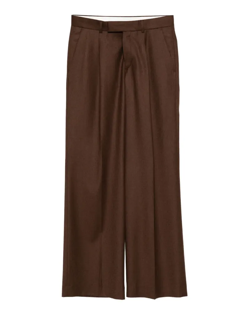 Sandro Hose mit Bundfalten - Braun Braun